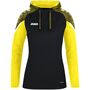 Jako Kapuzensweat Performance - schwarz/soft yellow