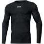 Jako Longsleeve Comfort Recycelt - schwarz