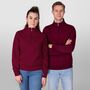 Jako Ziptop Doubletex - maroon