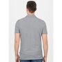 Jako Polo Organic Stretch - hellgrau meliert