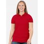 Jako Polo Organic Stretch - rot