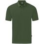Jako Polo Organic Stretch - oliv