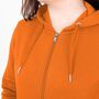Jako Kapuzenjacke Organic - orange