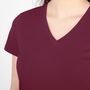 Jako T-Shirt Organic - maroon
