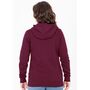 Jako Kapuzenjacke Organic - maroon