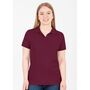Jako Polo Organic - maroon