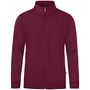 Jako Sweatjacke Doubletex - maroon
