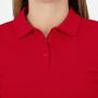 Jako Polo Organic Stretch - rot