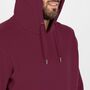 Jako Kapuzensweat Organic - maroon
