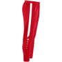 Jako Polyesterhose Power - rot/wei
