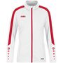 Jako Polyesterjacke Power - wei�/rot