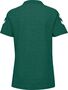 Hummel HMLGO COTTON POLO WOMAN - evergreen