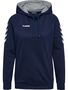Hummel HMLGO COTTON HOODIE WOMAN - marine