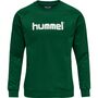 Hummel Hmlgo Cotton Logo Sweatshirt Woman - evergreen