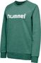 Hummel Hmlgo Cotton Logo Sweatshirt Woman - evergreen