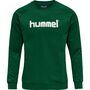 Hummel Hmlgo Cotton Logo Sweatshirt Woman - evergreen