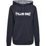 Hummel Hmlgo Cotton Logo Hoodie Woman - marine