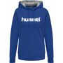 Hummel Hmlgo Cotton Logo Hoodie Woman - true blue