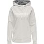 Hummel Hmlgo Cotton Logo Hoodie Woman - egret melange