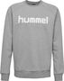 Hummel Hmlgo Kids Cotton Logo Sweatshirt - grey melange