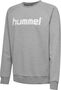 Hummel Hmlgo Kids Cotton Logo Sweatshirt - grey melange