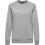 Hummel HMLGO COTTON SWEATSHIRT WOMAN - grey melange