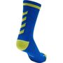Hummel Elite Indoor Sock Low - true blue/blazing yellow