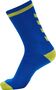 Hummel Elite Indoor Sock Low - true blue/blazing yellow