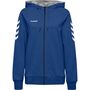 Hummel HMLGO COTTON ZIP HOODIE WOMAN - true blue