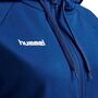 Hummel HMLGO COTTON ZIP HOODIE WOMAN - true blue