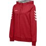 Hummel Hmlgo Cotton Zip Hoodie Woman - true red