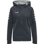 Hummel Hmlgo Cotton Zip Hoodie Woman - india ink