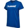Hummel HMLGO COTTON LOGO T-SHIRT WOMAN S/S - true blue