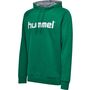Hummel Hmlgo Cotton Logo Hoodie - evergreen