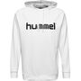 Hummel HMLGO COTTON LOGO HOODIE - white