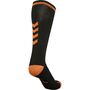 Hummel Elite Indoor Sock High - black/orange tiger