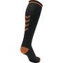 Hummel Elite Indoor Sock High - black/orange tiger