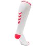 Hummel Elite Indoor Sock High - white/diva pink