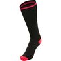 Hummel Elite Indoor Sock High - black/diva pink