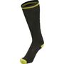 Hummel Elite Indoor Sock High - black/blazing yellow