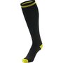Hummel Elite Indoor Sock High - black/blazing yellow