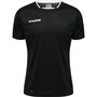Hummel Hmlauthentic Kids Poly Jersey S/S - black/white