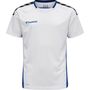 Hummel Hmlauthentic Kids Poly Jersey S/S - white/true blue