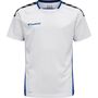 Hummel Hmlauthentic Kids Poly Jersey S/S - white/true blue