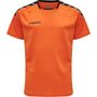 Hummel Hmlauthentic Kids Poly Jersey S/S - tangerine