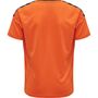 Hummel Hmlauthentic Kids Poly Jersey S/S - tangerine