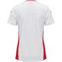 Hummel Hmlauthentic Poly Jersey Woman S/S - white/true red
