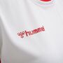 Hummel Hmlauthentic Poly Jersey Woman S/S - white/true red