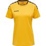 Hummel Hmlauthentic Poly Jersey Woman S/S - sports yellow/black