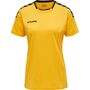 Hummel Hmlauthentic Poly Jersey Woman S/S - sports yellow/black